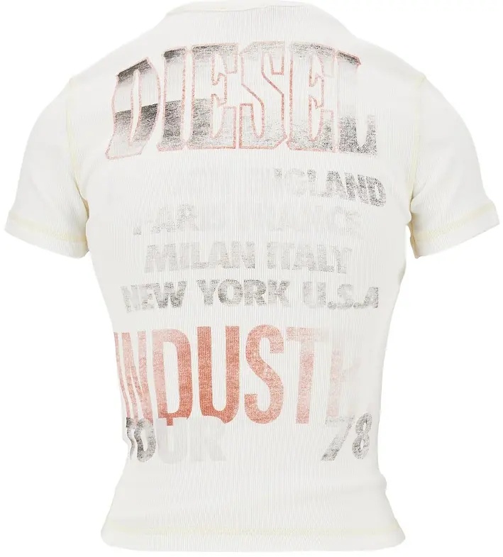Tricou 'Marsy' ribbed cotton T-shirt - Img 3