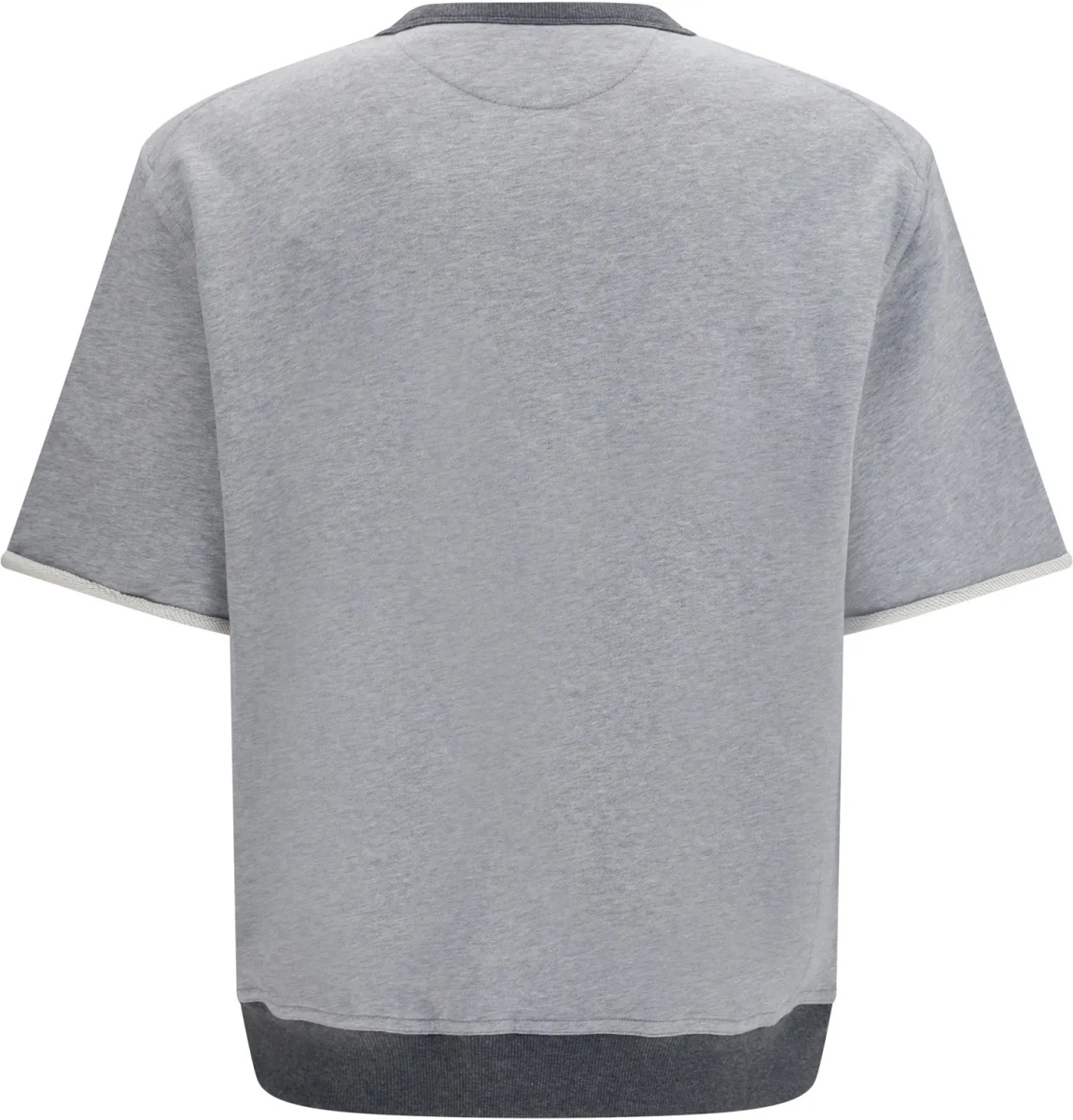 Tricou Melange fabric T-shirt - Img 2