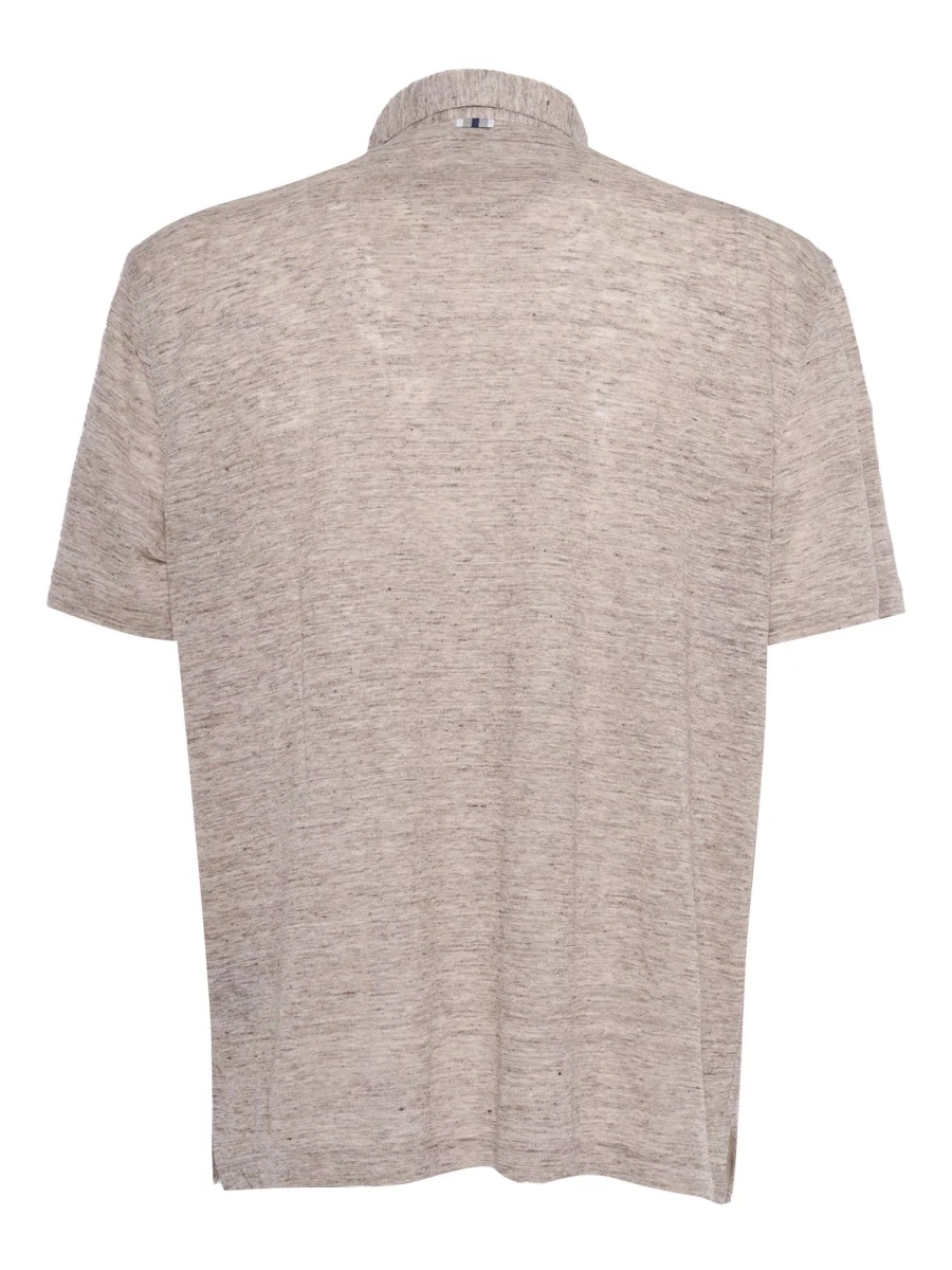 Tricou Melange linen t-shirt - Img 2