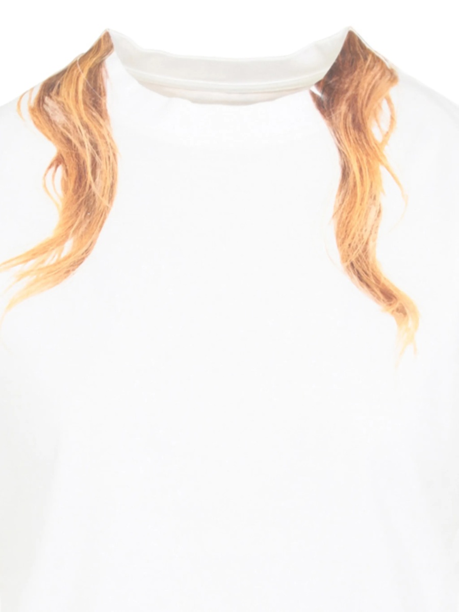 Tricou MM6 Maison Margiela alb - Img 3