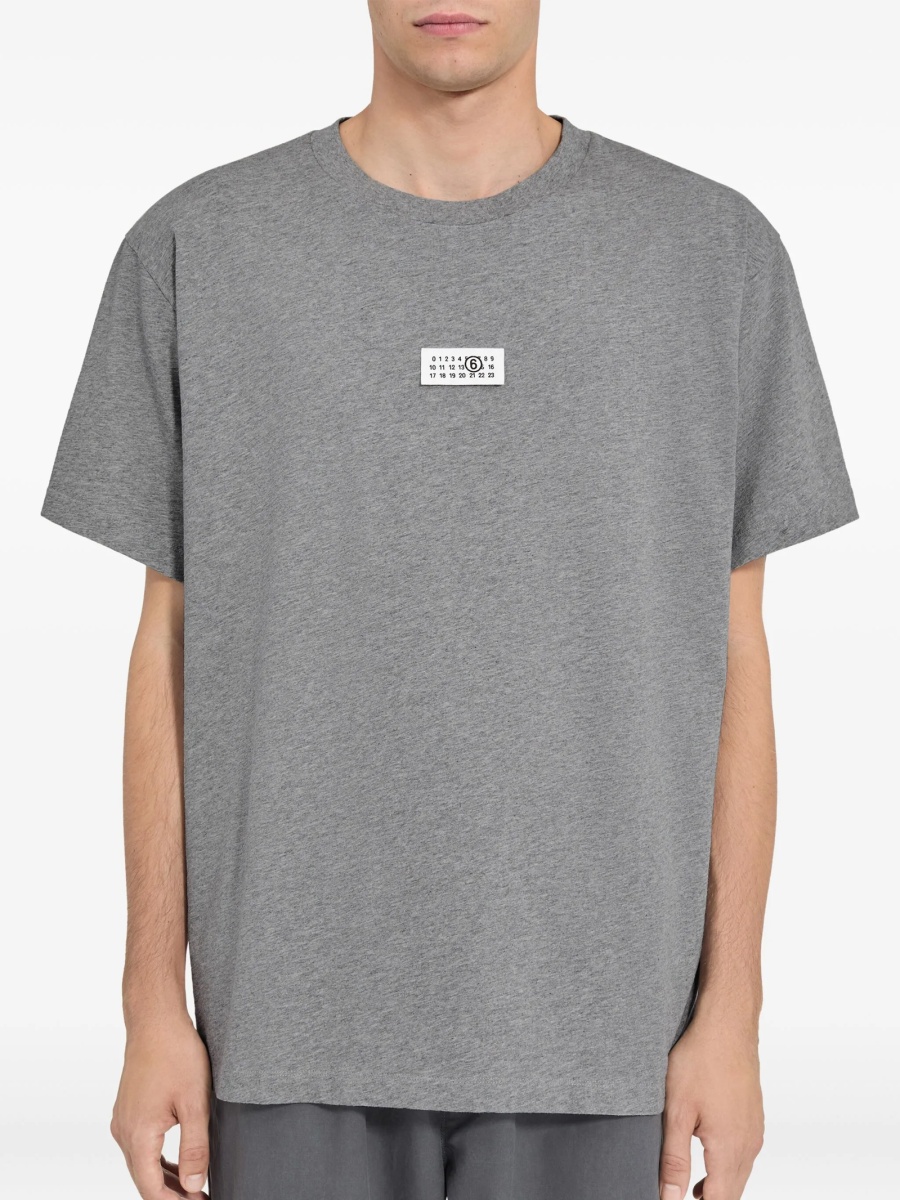 Tricou MM6 Maison Margiela gri - Img 5