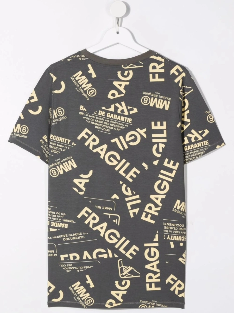Tricou MM6 Maison Margiela gri - Img 2