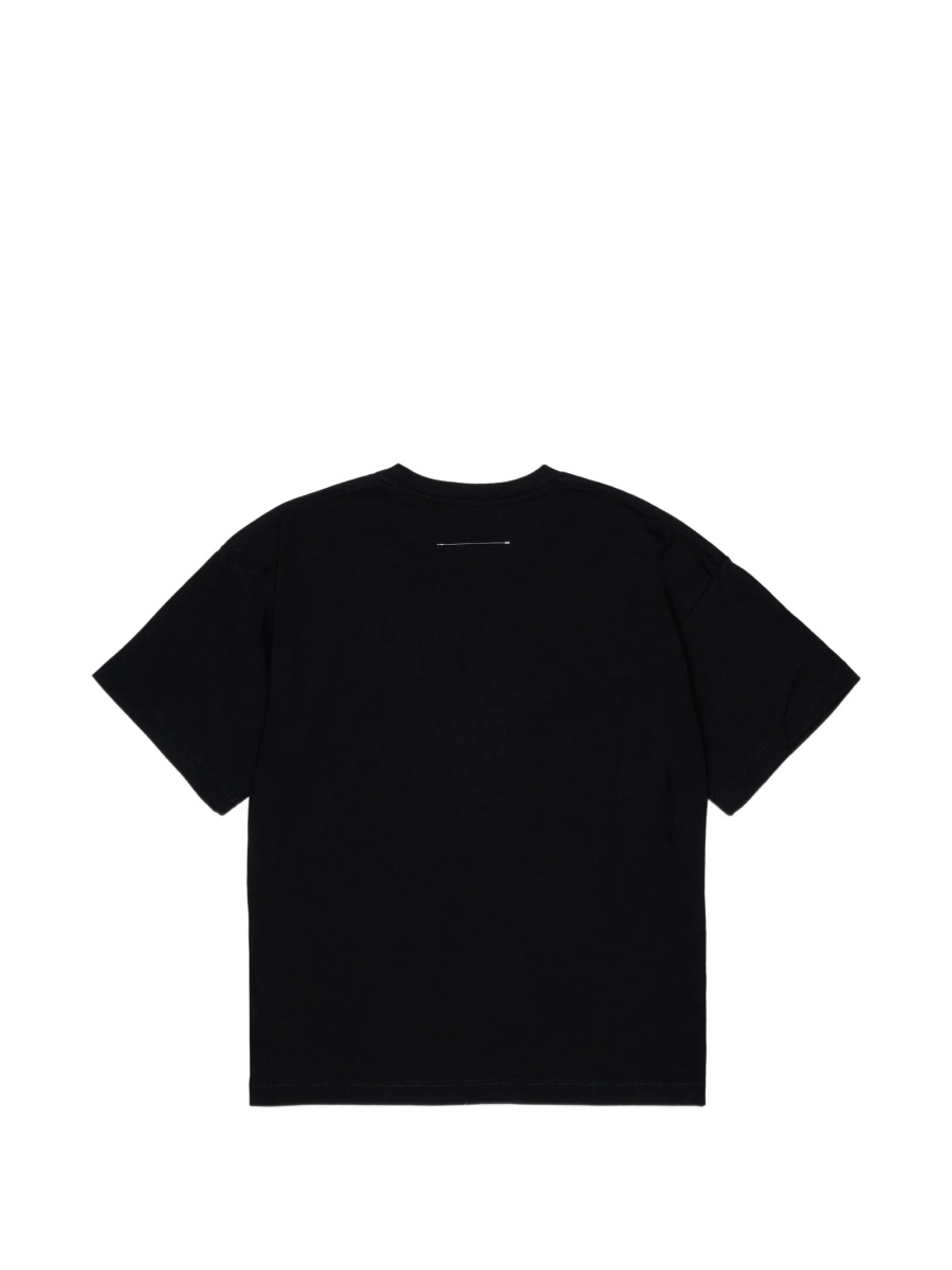 Tricou MM6 Maison Margiela negru - Img 2
