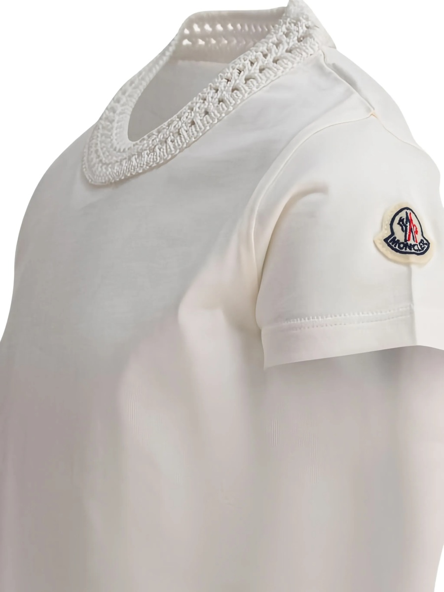 Tricou Moncler alb - Img 3