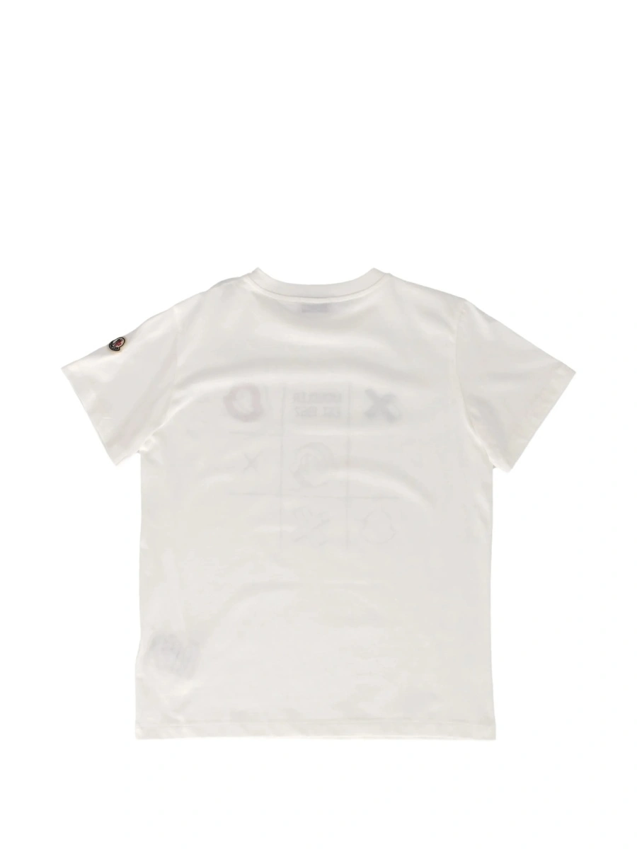 Tricou Moncler alb - Img 2