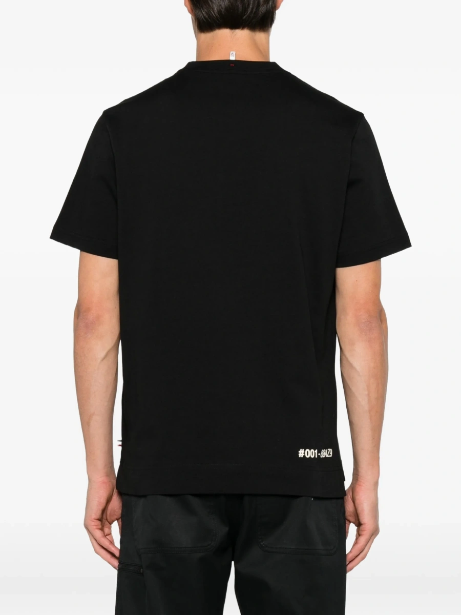 Tricou Moncler Grenoble negru - Img 4