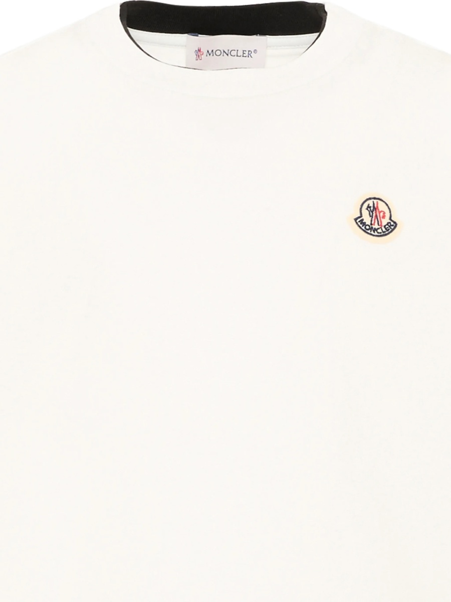 Tricou Moncler neutru din bumbac - Img 3