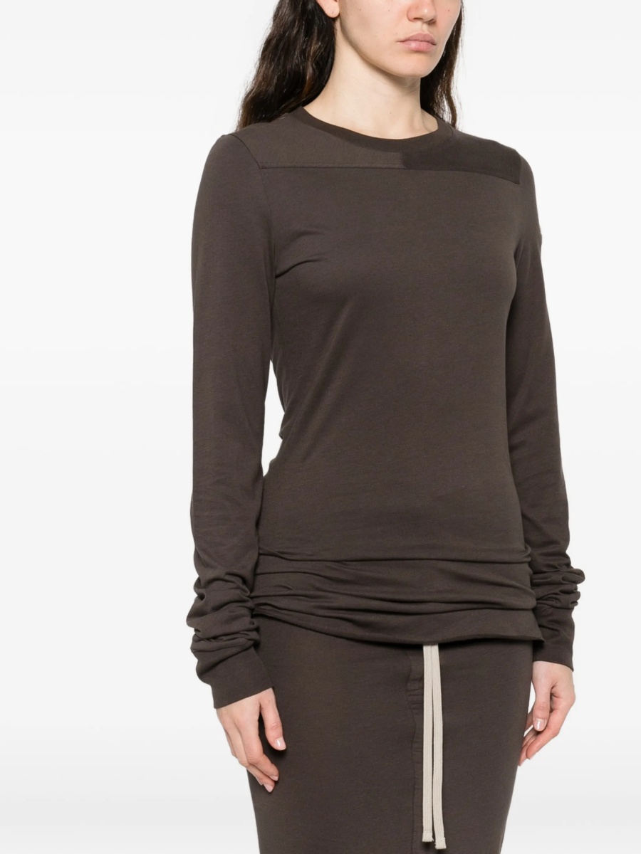 Tricou MONCLER + RICK OWENS maro - Img 3