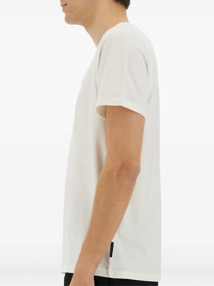 Tricou Moose Knuckles alb - Img 4