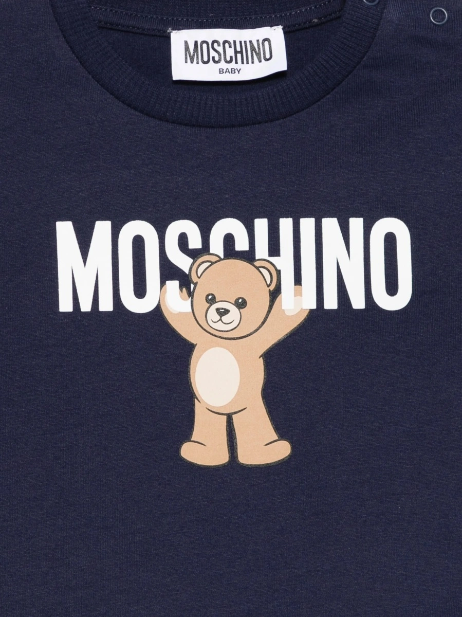 Tricou Moschino albastru - Img 3
