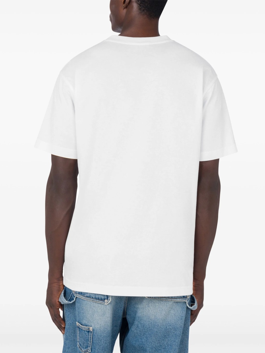 Tricou Moschino alb - Img 3