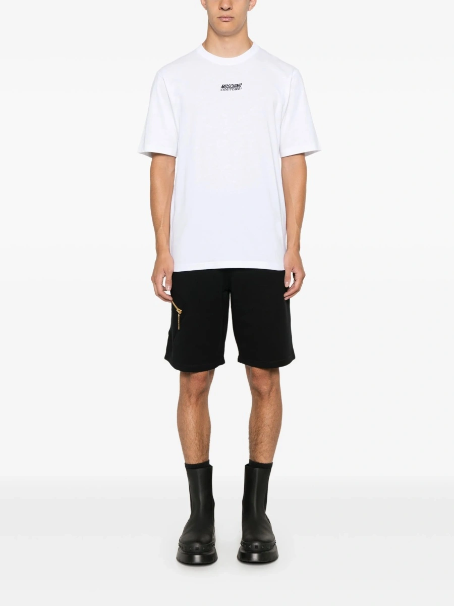 Tricou Moschino alb - Img 2
