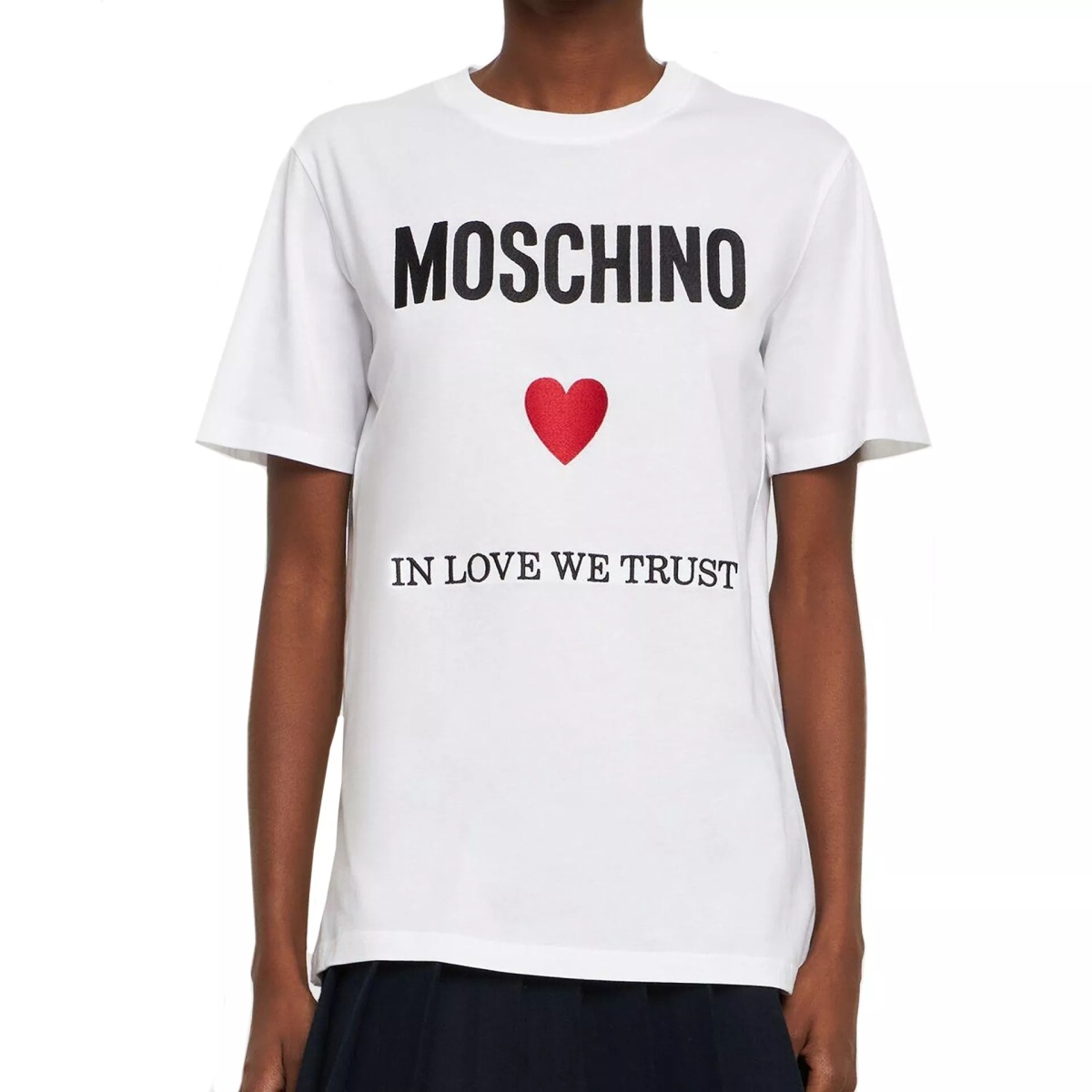 Tricou Moschino Couture In Love We Trust T-Shirt - Img 2