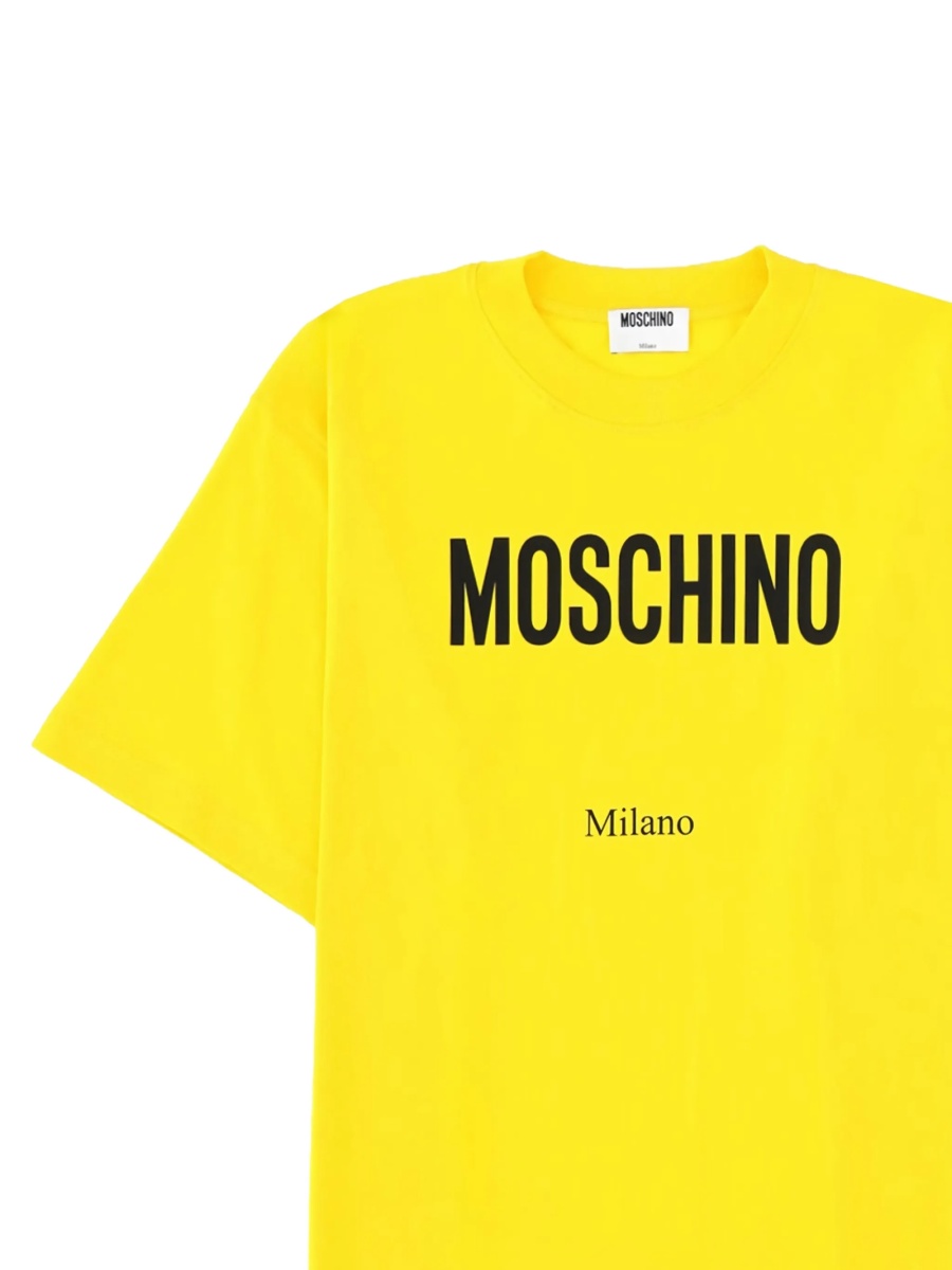 Tricou Moschino galben - Img 2