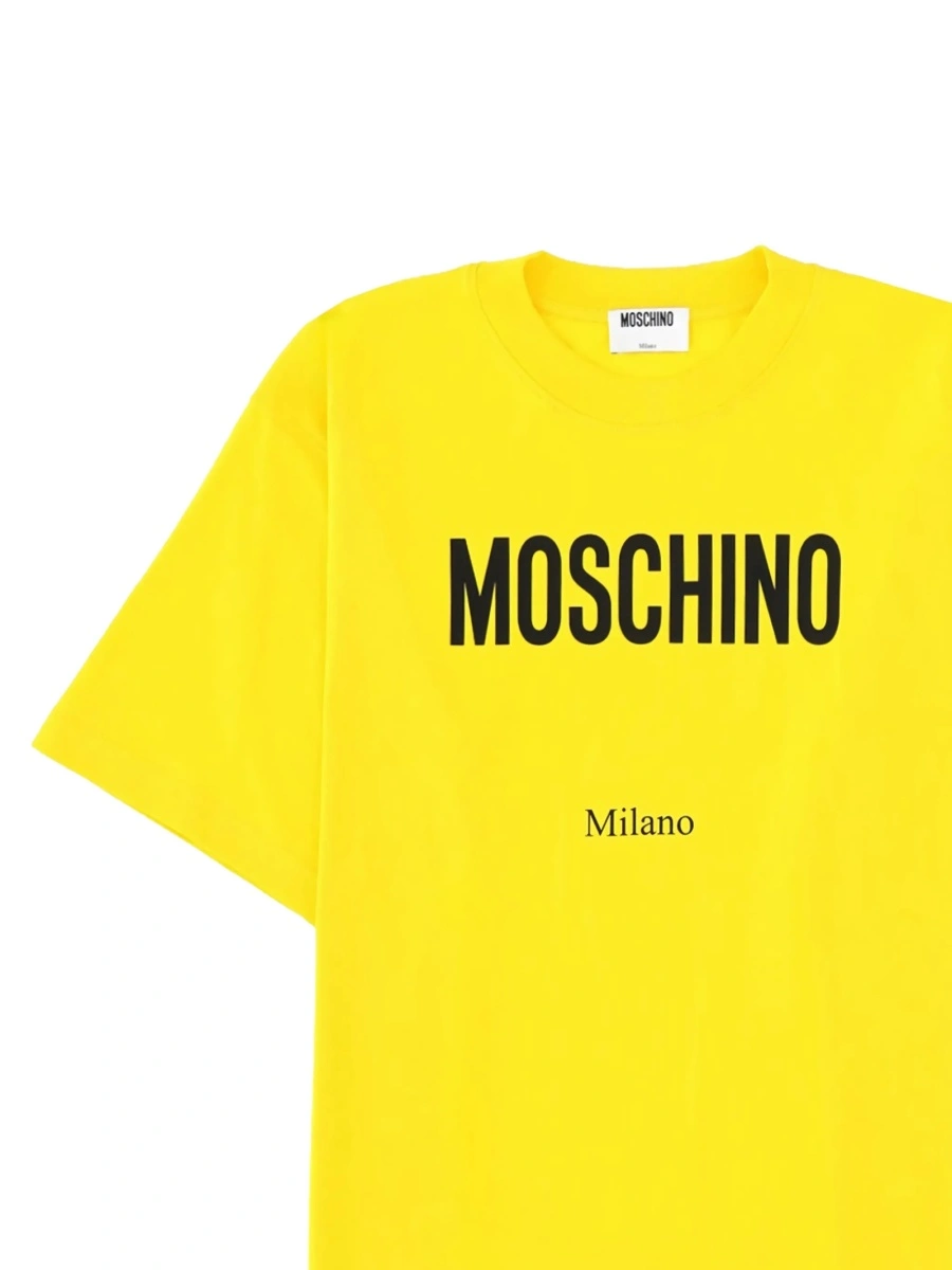 Tricou Moschino galben - Img 2
