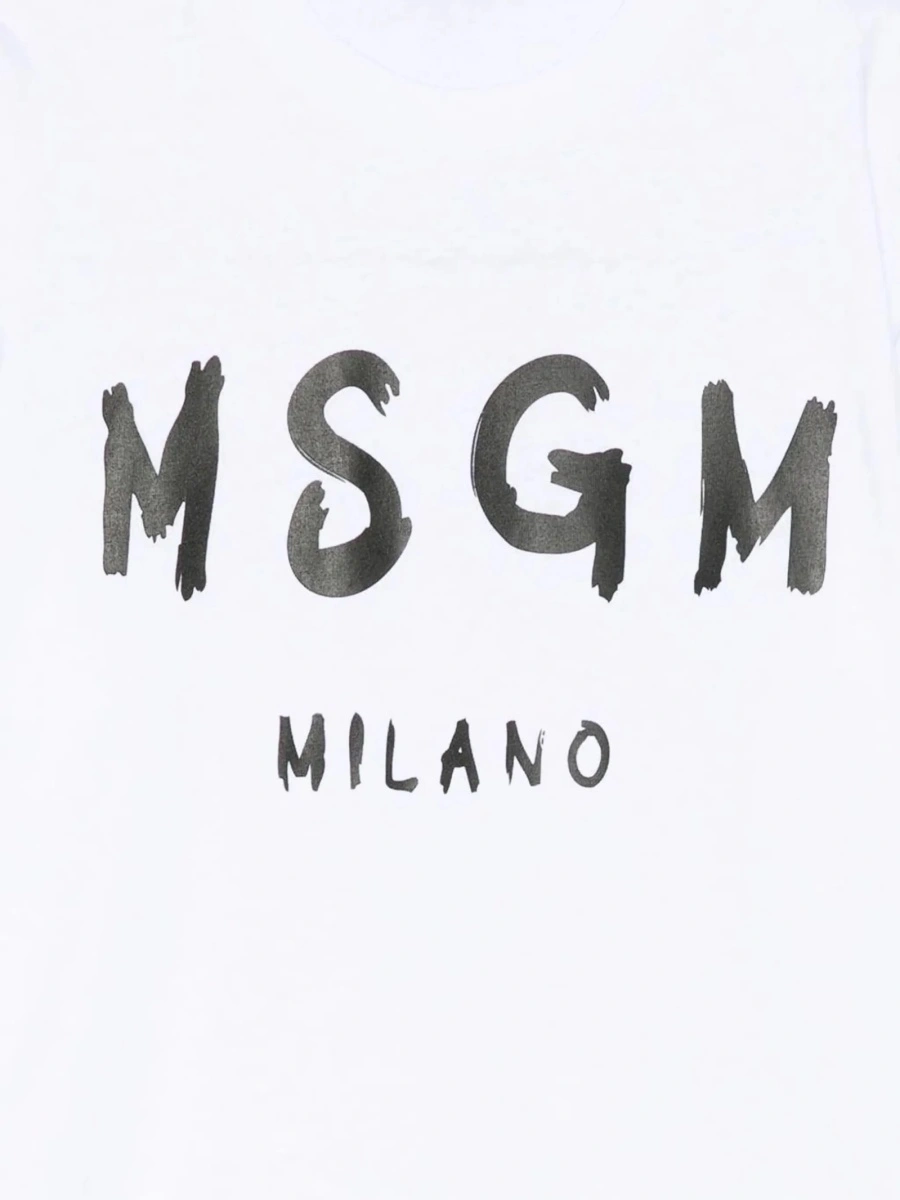 Tricou MSGM alb - Img 3