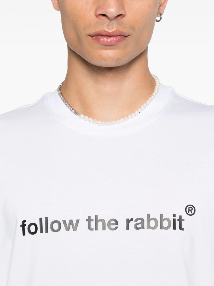 Tricou MSGM alb - Img 4