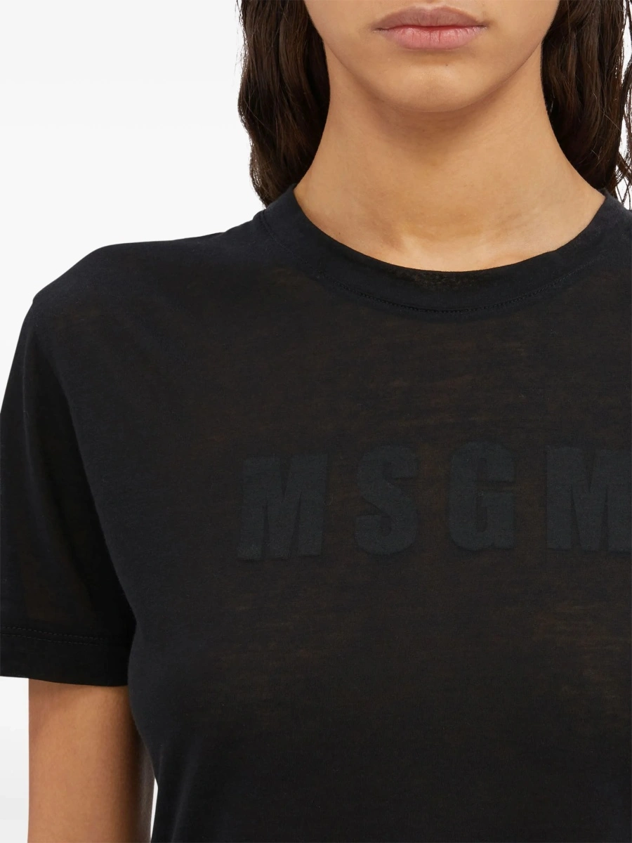 Tricou MSGM negru - Img 5