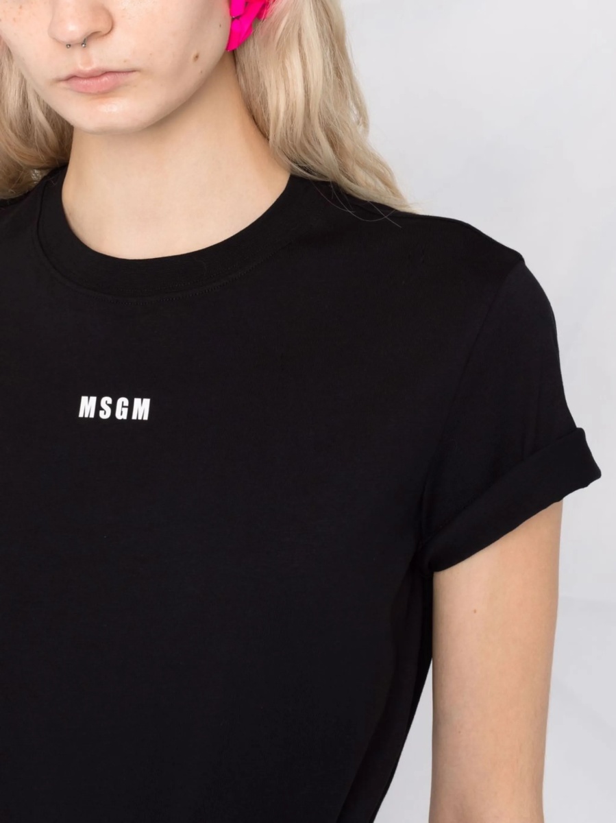 Tricou MSGM negru - Img 3
