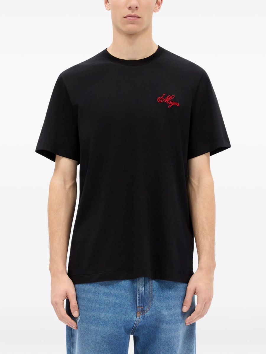 Tricou MSGM negru - Img 3
