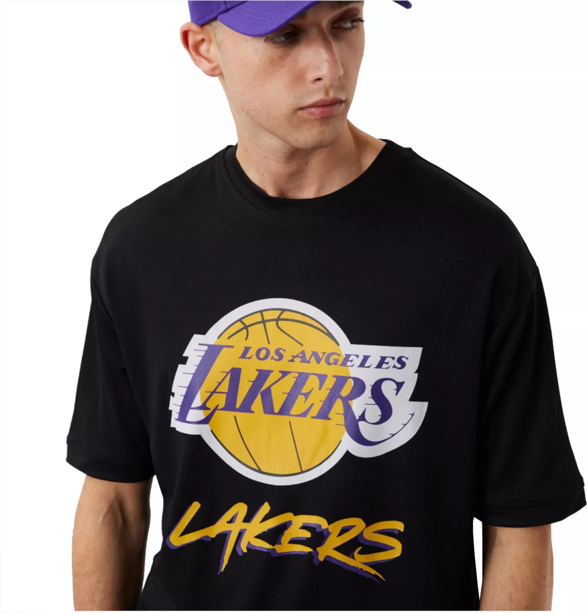 Tricou NBA Los Angeles Lakers Script Mesh Tee - Img 2