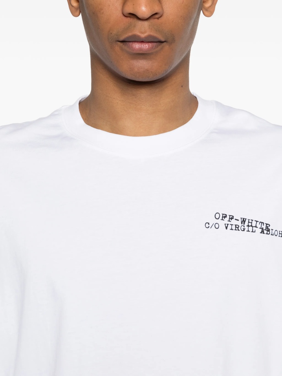 Tricou Off-White alb - Img 5