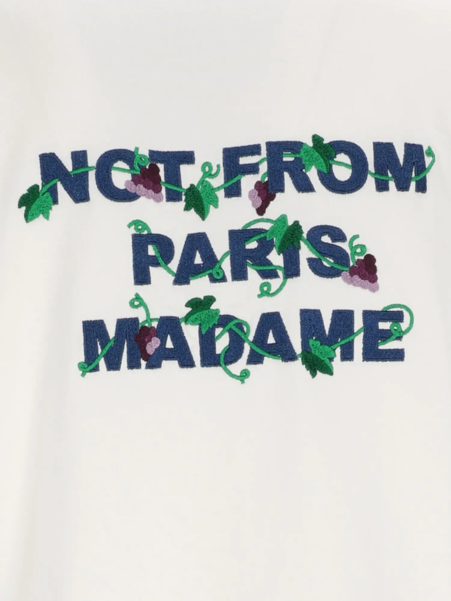 Tricou OFF WHITE Vine Embroidered Slogan T-shirt - Img 4