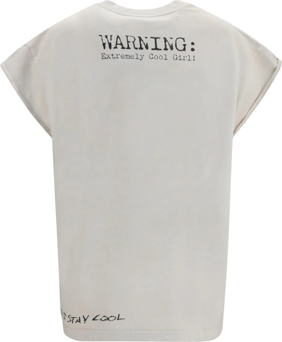 Tricou Oversized printed jersey T-shirt - Img 2