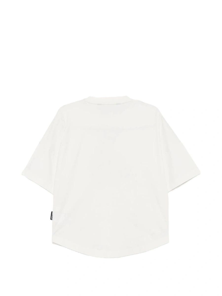 Tricou Palm Angels Bear alb - Img 2