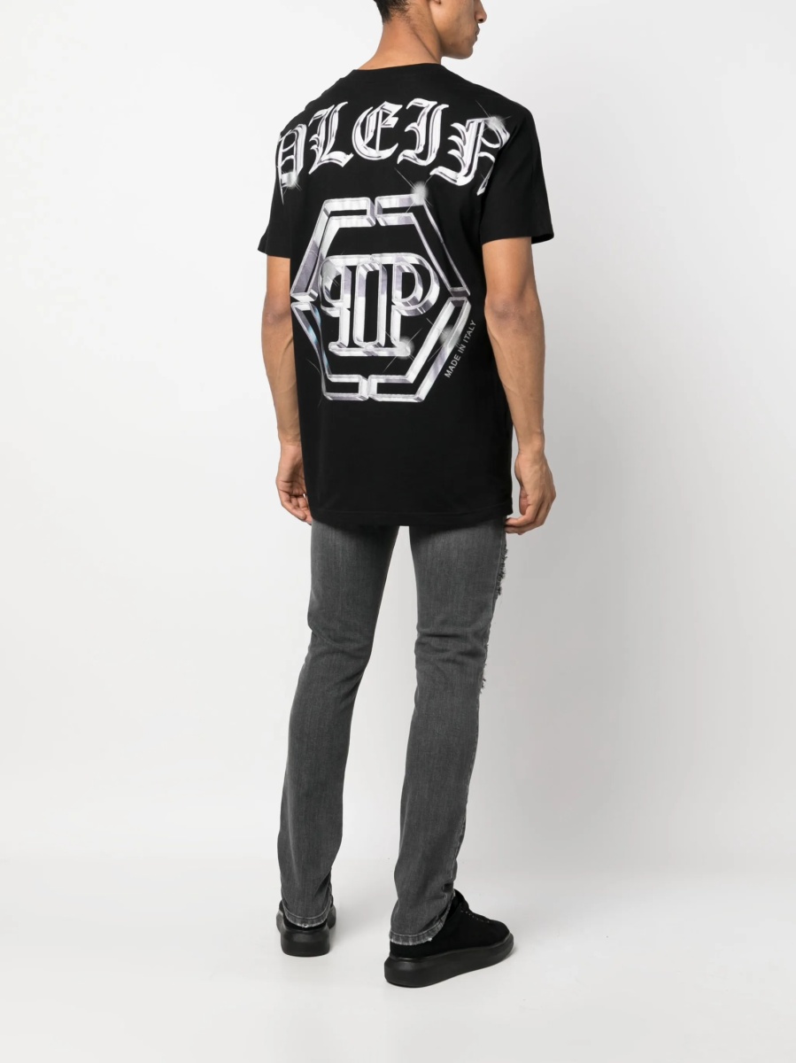 Tricou Philipp Plein negru - Img 2