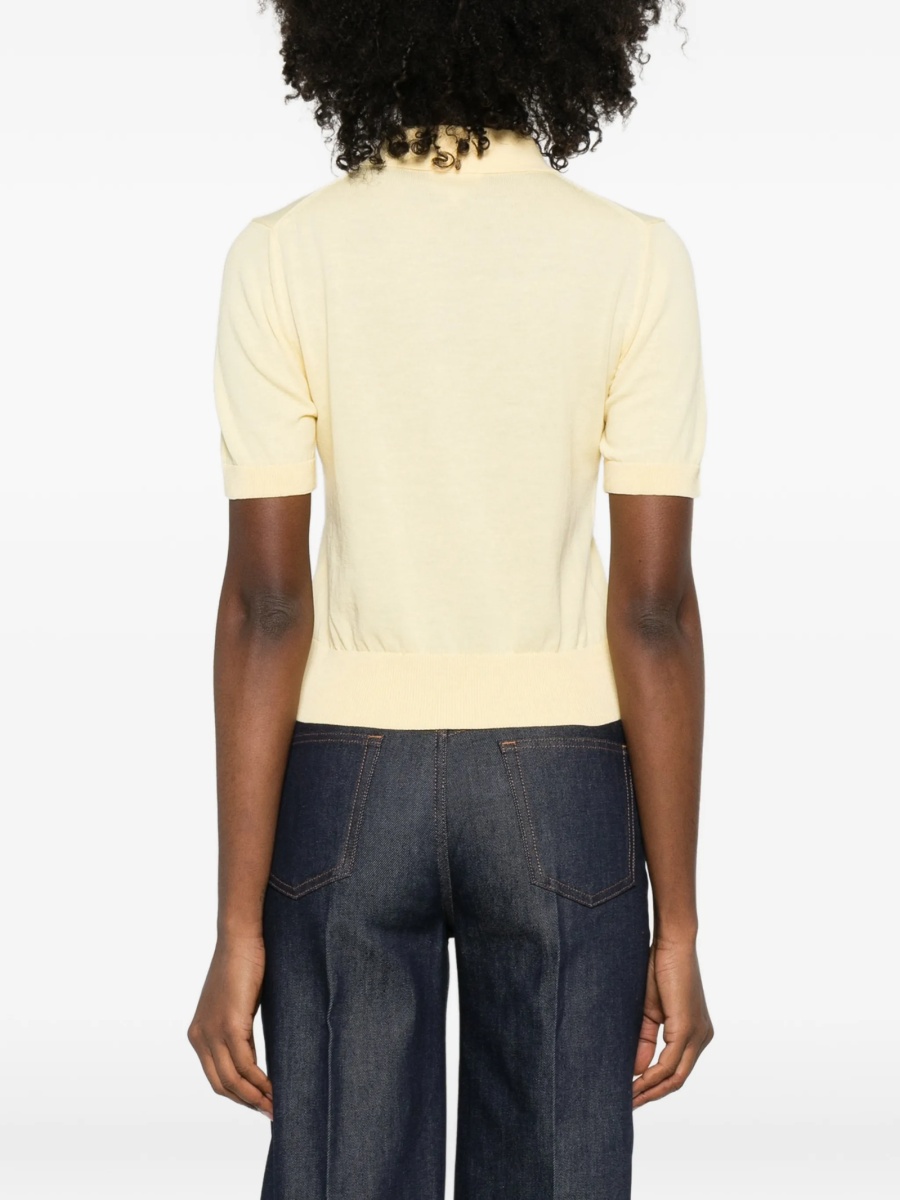 Tricou Polo A.P.C. galben - Img 4