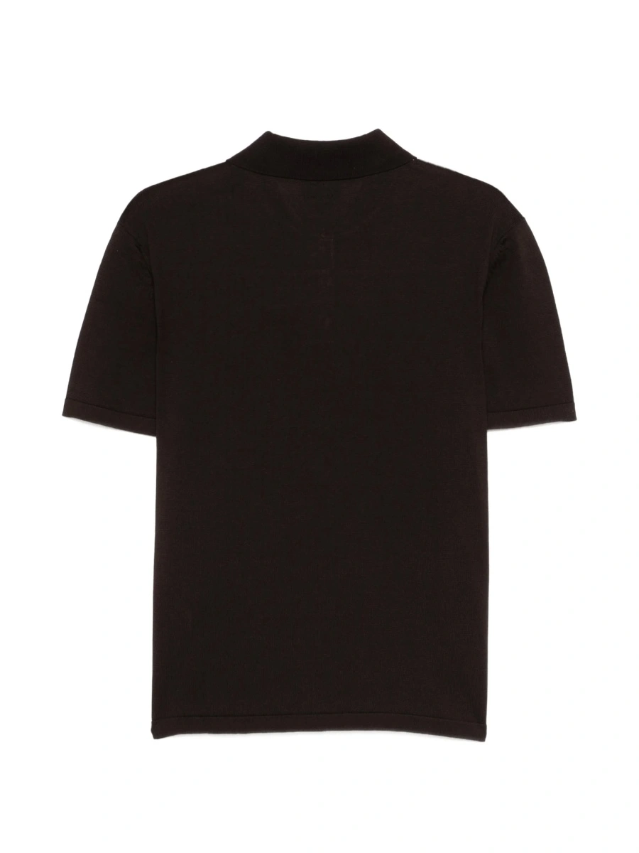 Tricou Polo A.P.C. maro - Img 2