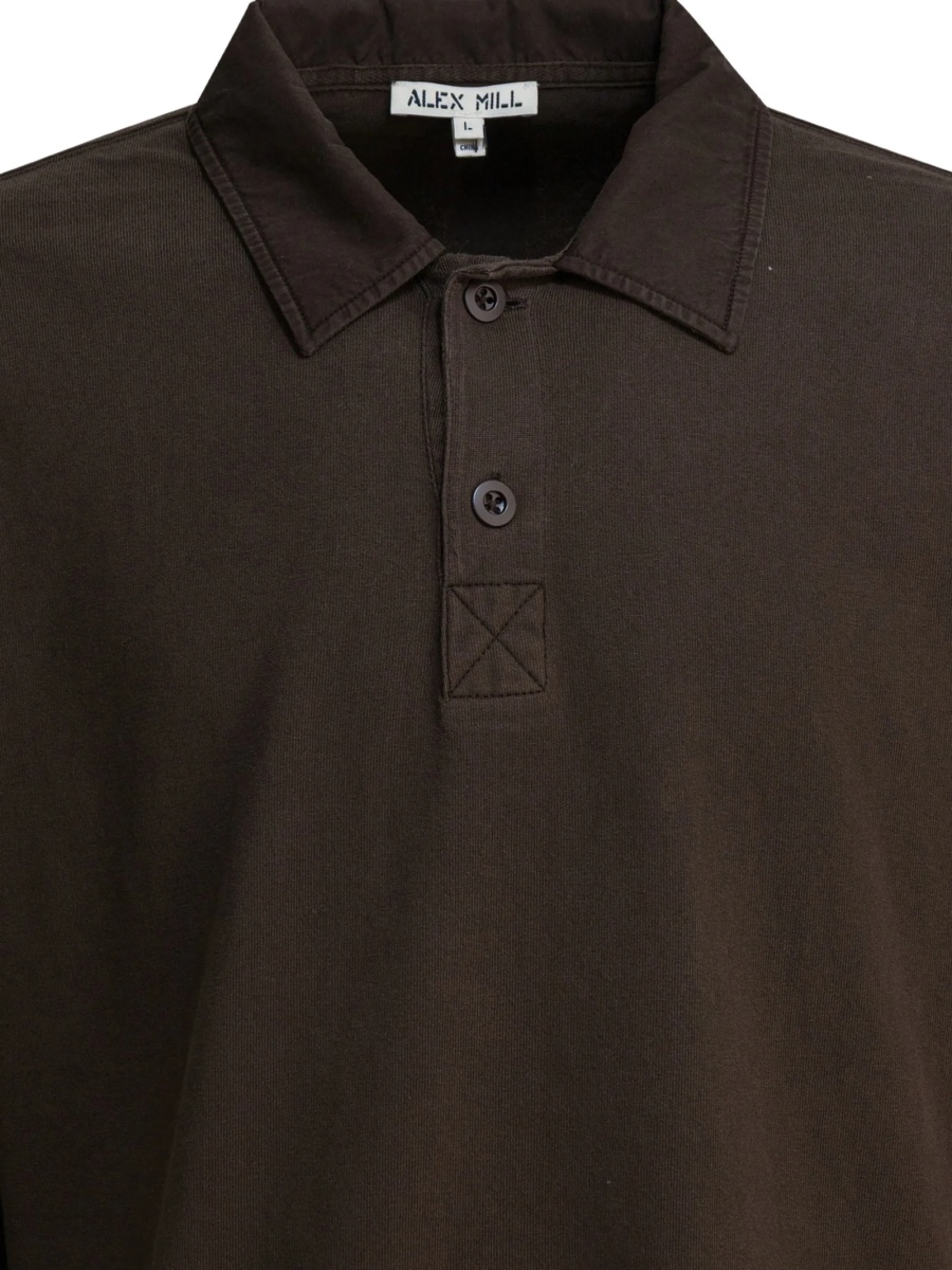 Tricou Polo Alex Mill maro - Img 3