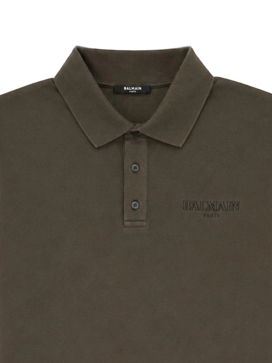 Tricou Polo Balmain verde - Img 2