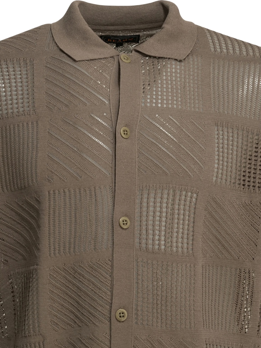 Tricou Polo Beams Plus maro - Img 3