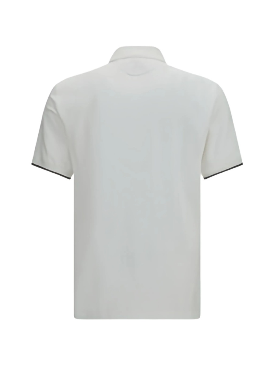 Tricou Polo Brunello Cucinelli alb - Img 2