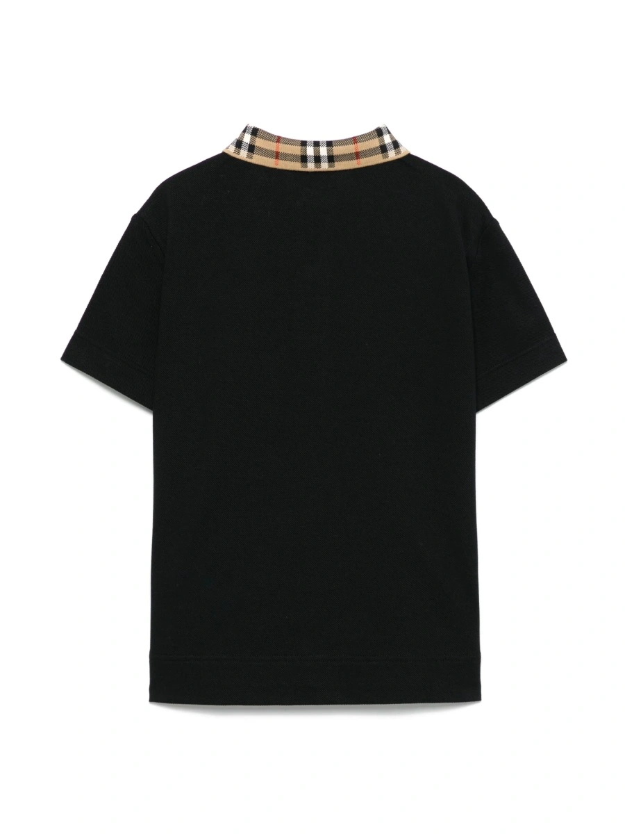 Tricou Polo Burberry negru - Img 2