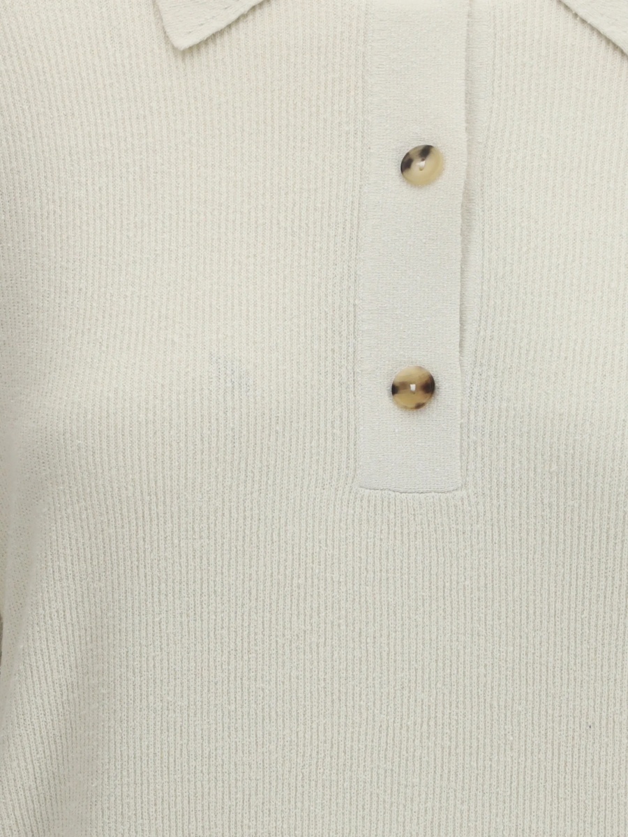 Tricou Polo Calvin Klein alb - Img 3