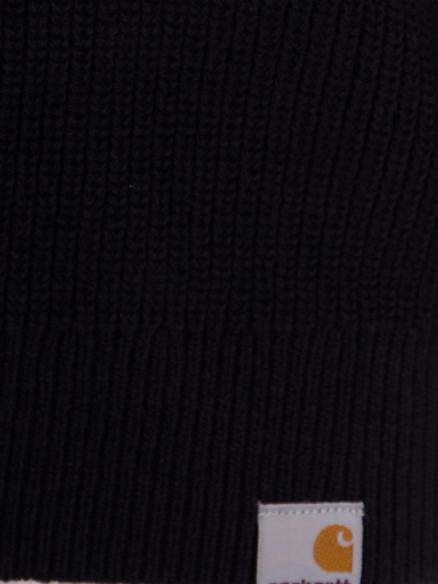 Tricou Polo Carhartt negru din bumbac - Img 3