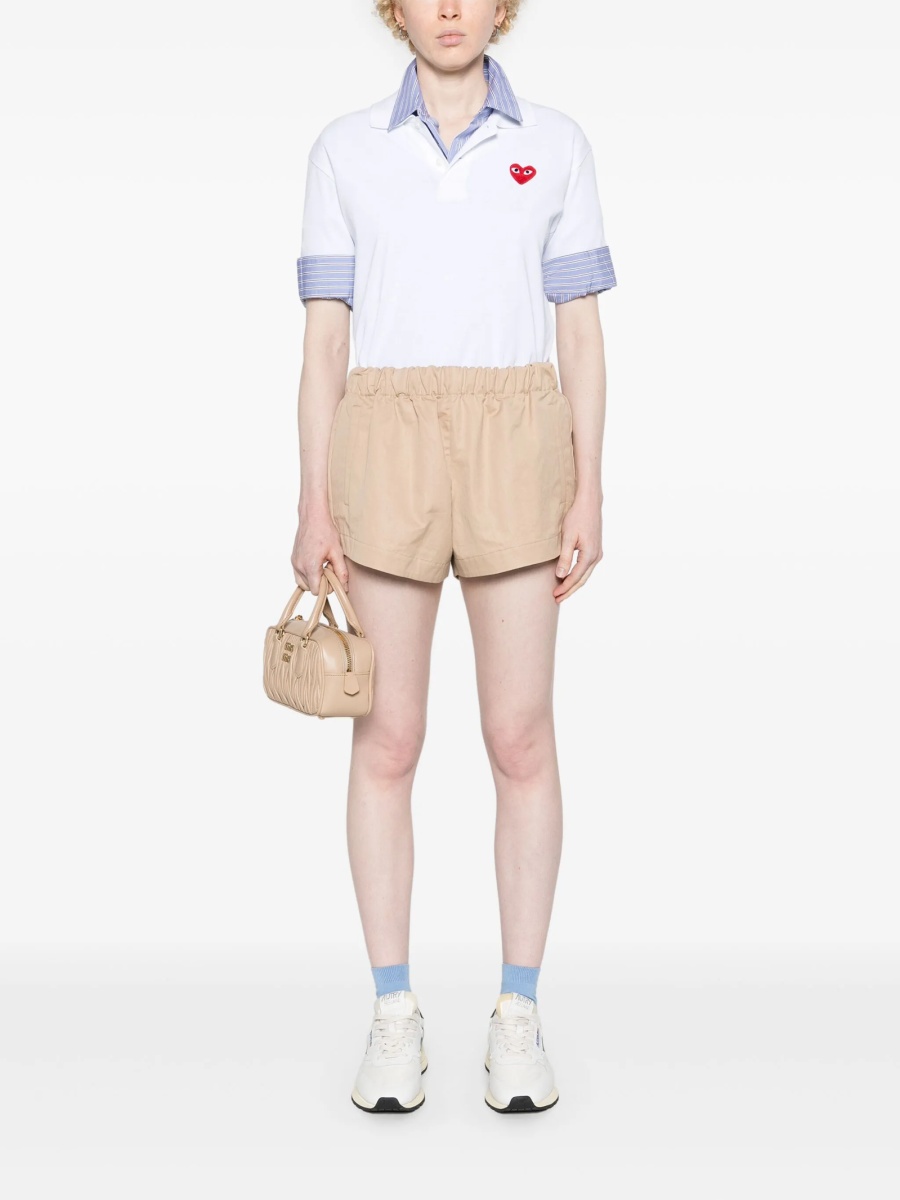 Tricou Polo Comme des Garçons alb - Img 3