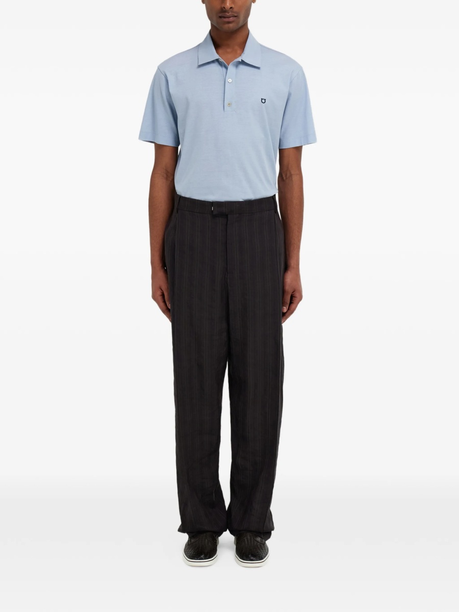 Tricou Polo Ferragamo albastru - Img 2