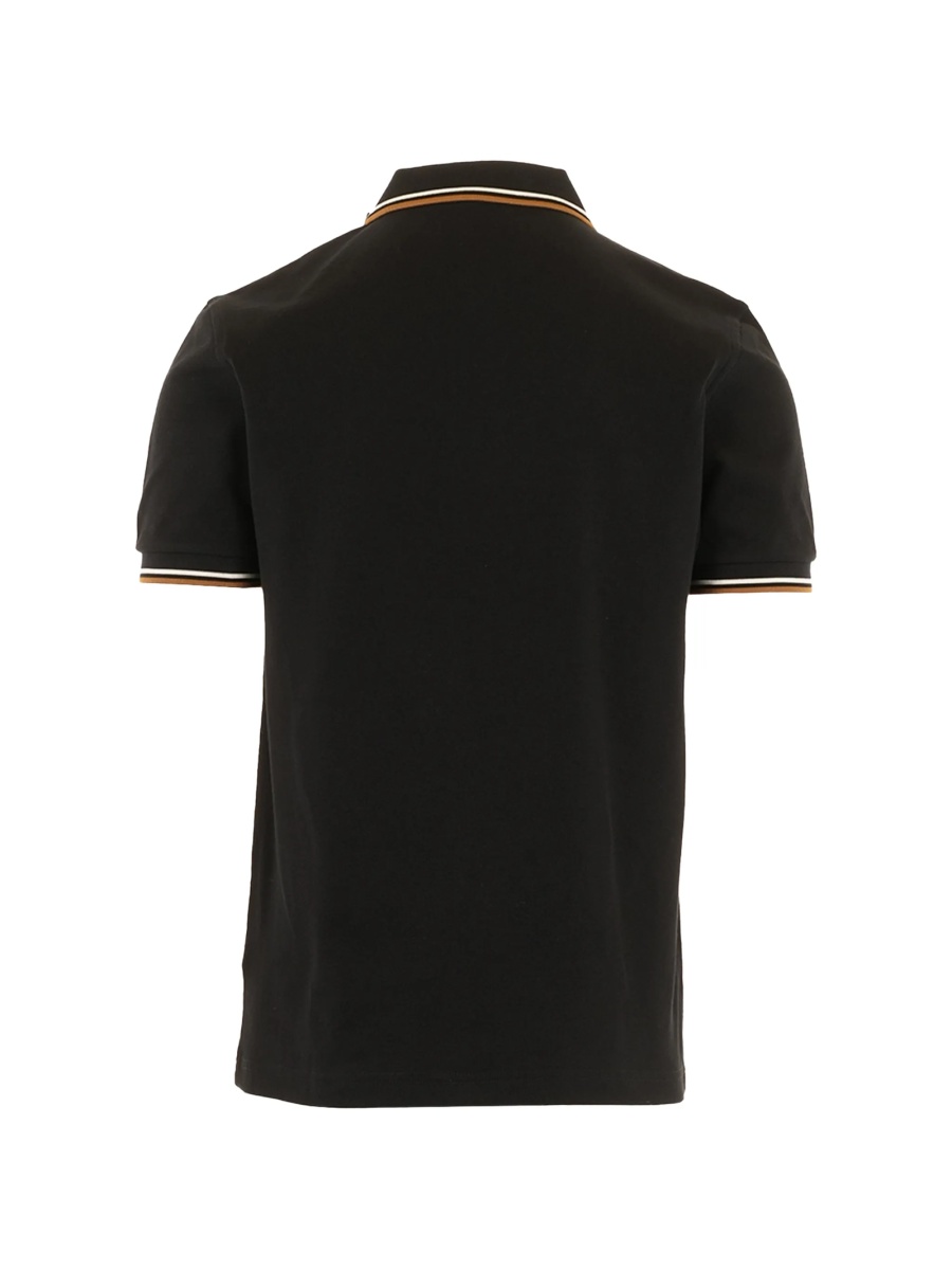 Tricou Polo Fred Perry negru - Img 2