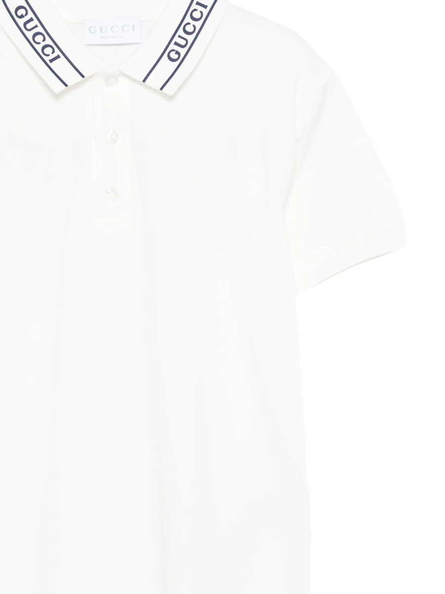 Tricou Polo Gucci alb - Img 3
