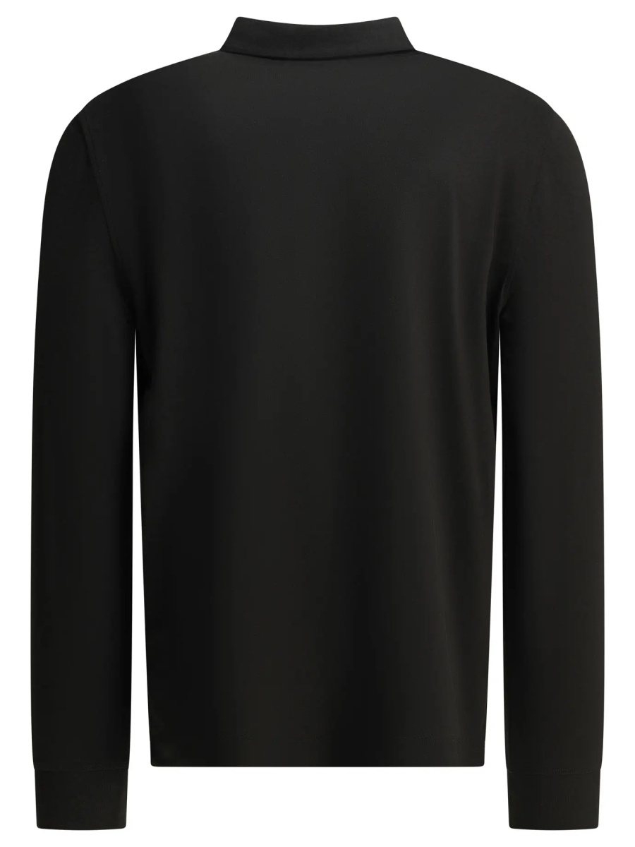 Tricou Polo Half-zip polo shirt with logo - Img 2