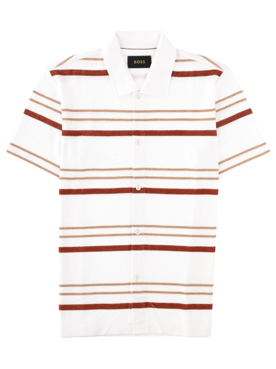 Tricou Polo Hugo Boss alb - Img 2
