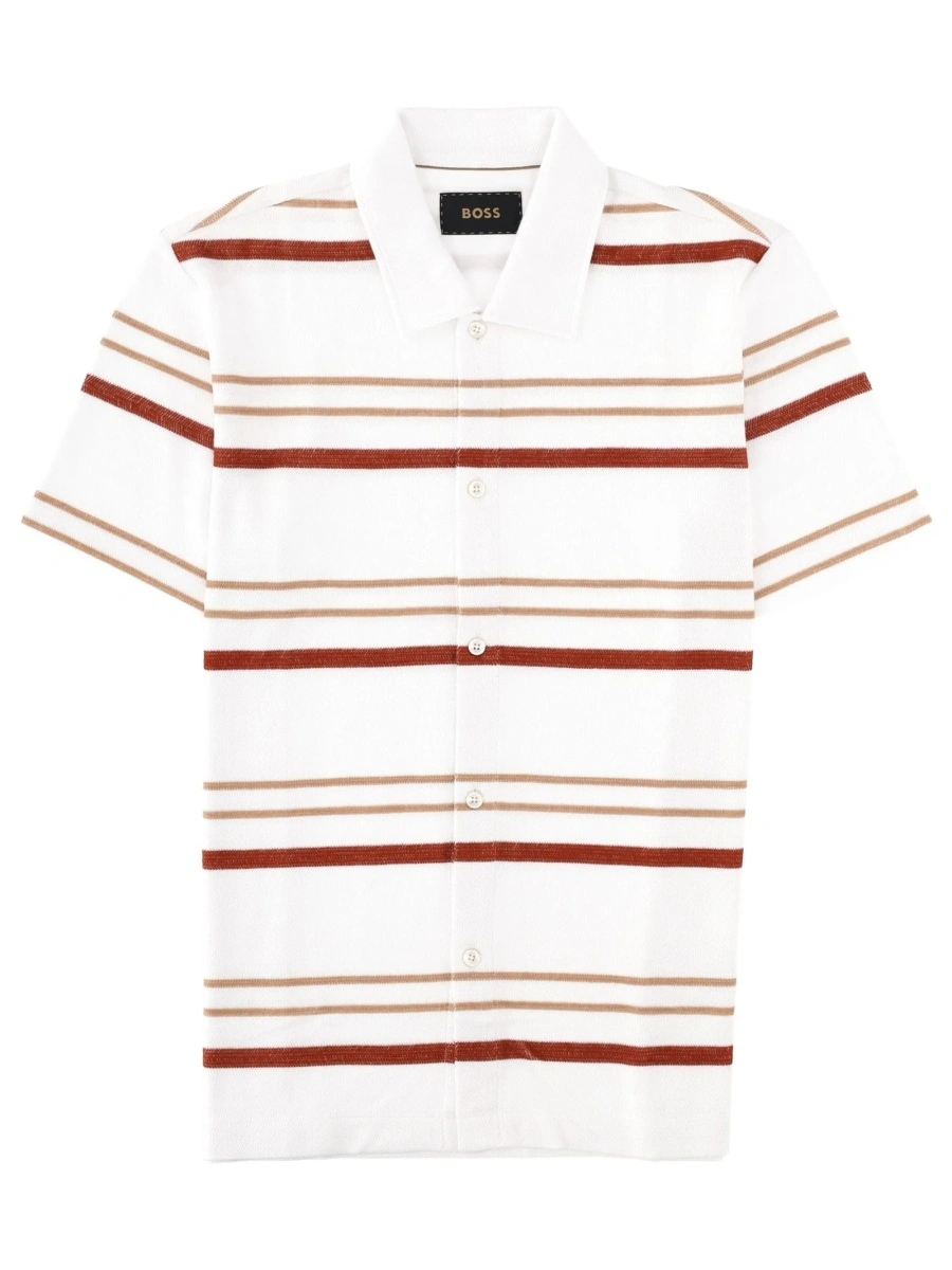 Tricou Polo Hugo Boss alb - Img 2