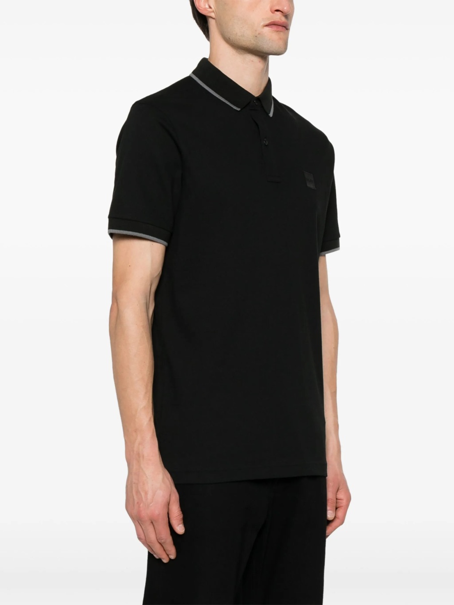 Tricou Polo Hugo Boss negru - Img 3