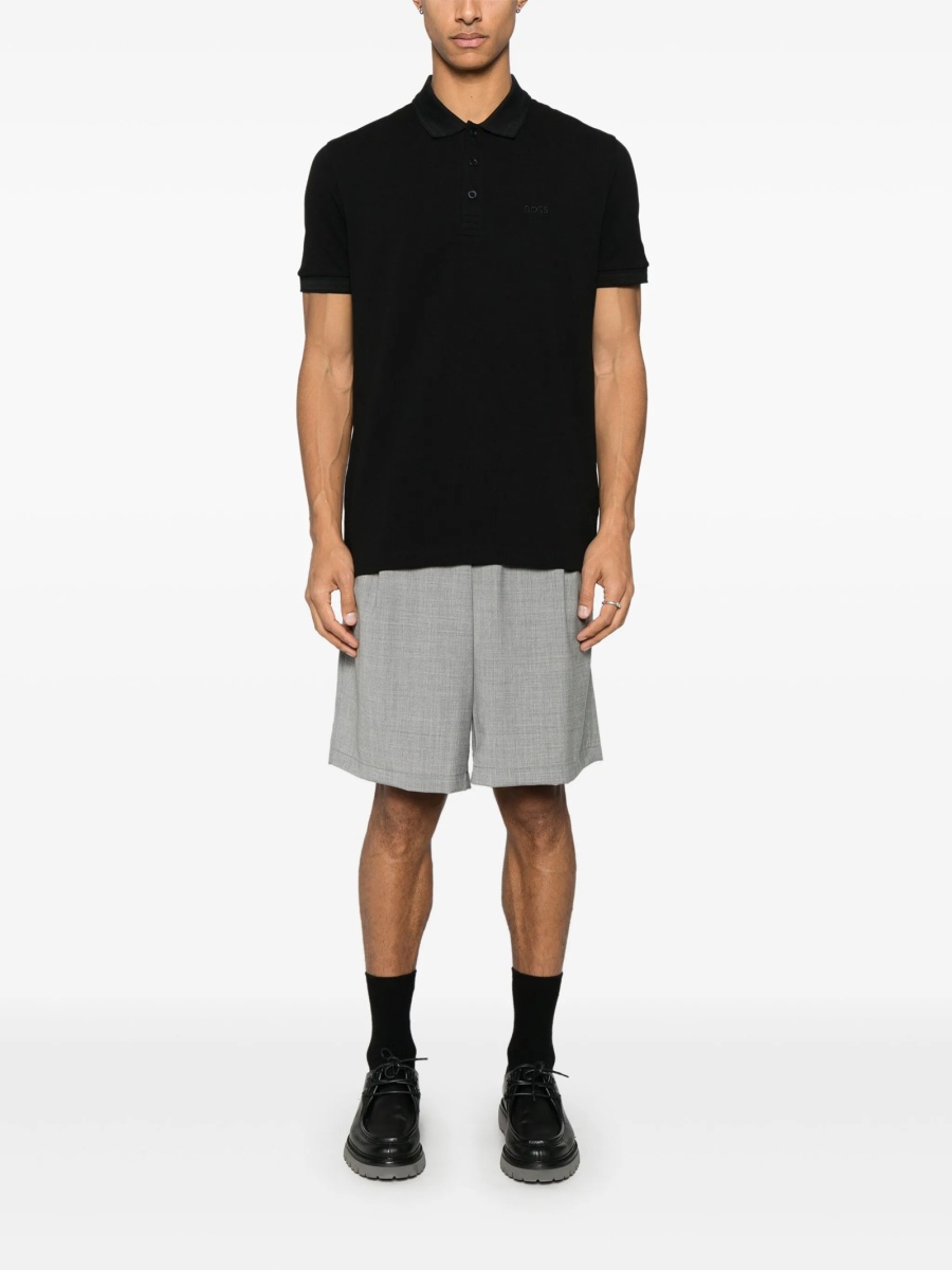 Tricou Polo Hugo Boss negru - Img 2