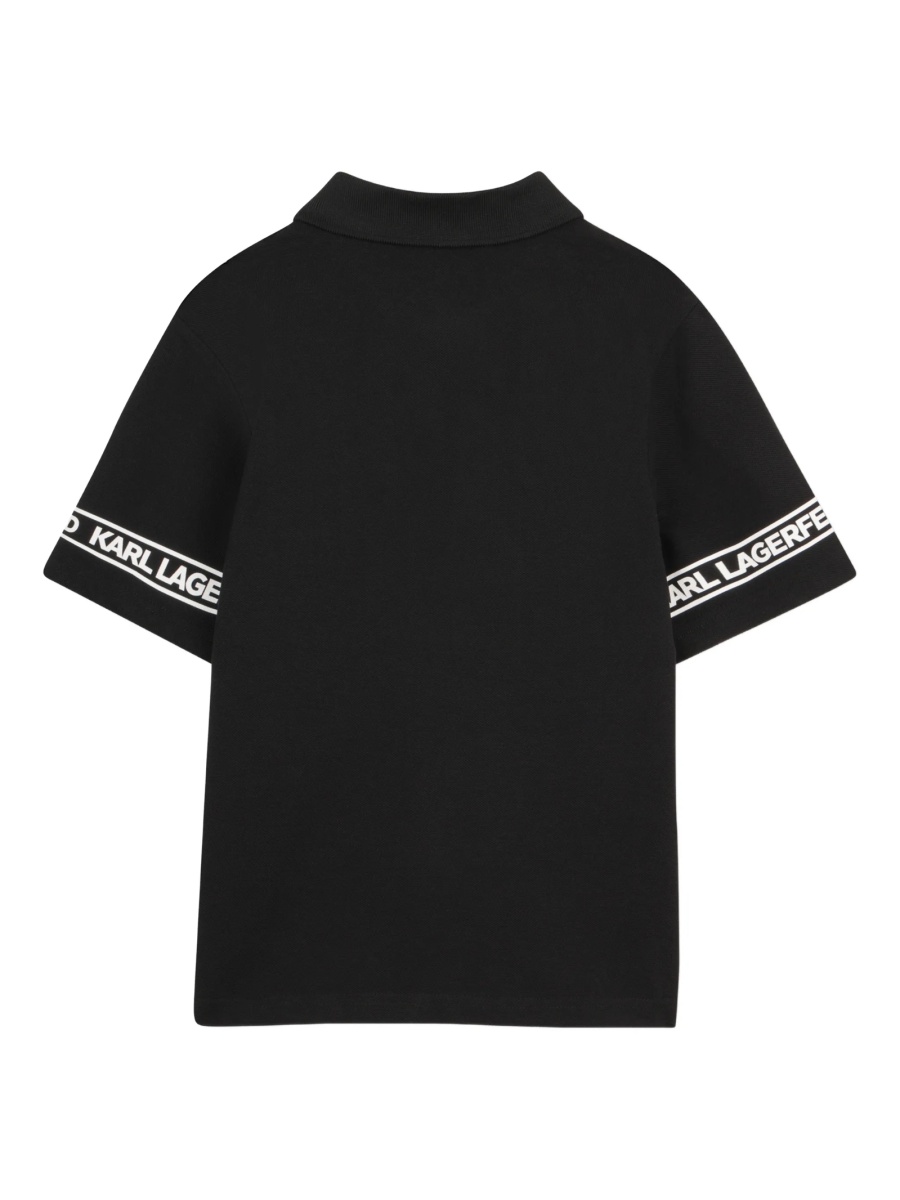 Tricou Polo Karl Lagerfeld negru - Img 2