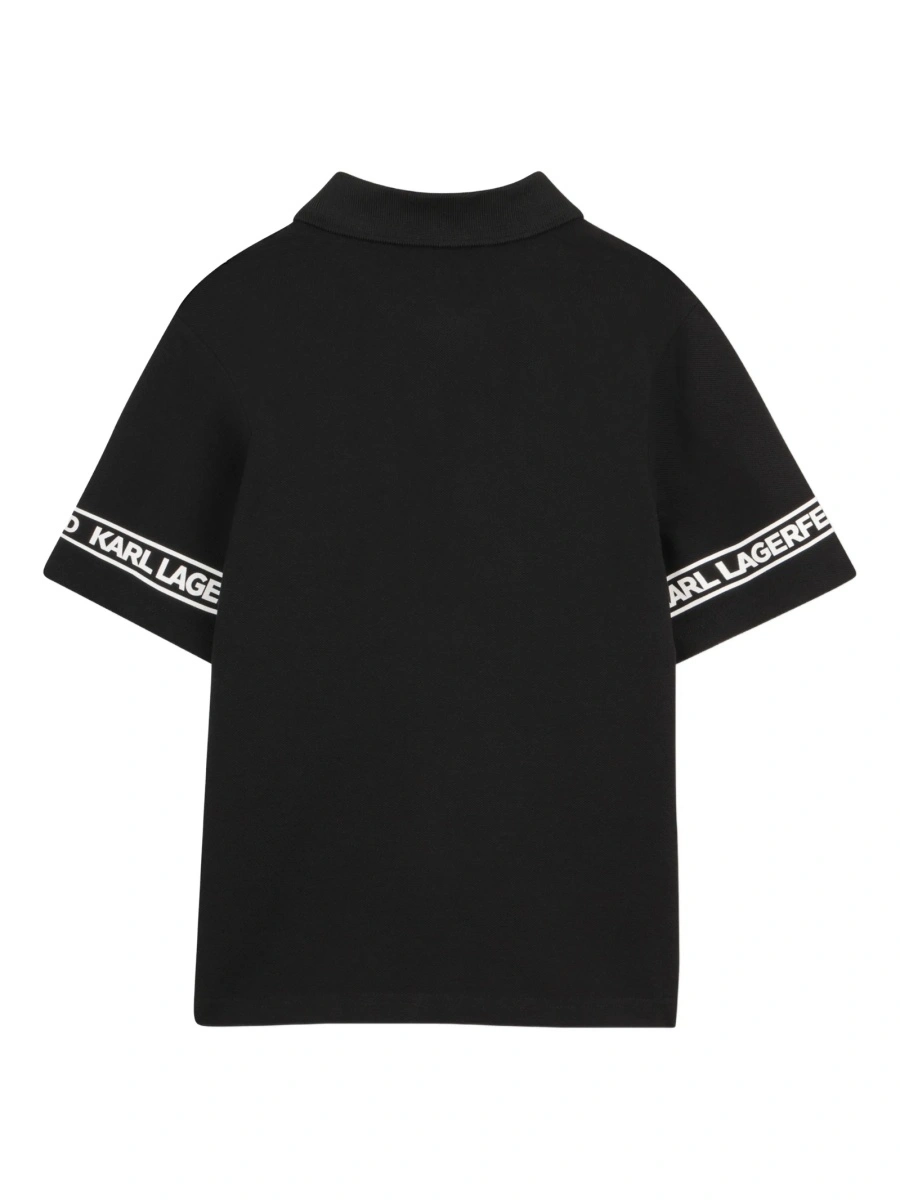 Tricou Polo Karl Lagerfeld negru - Img 2
